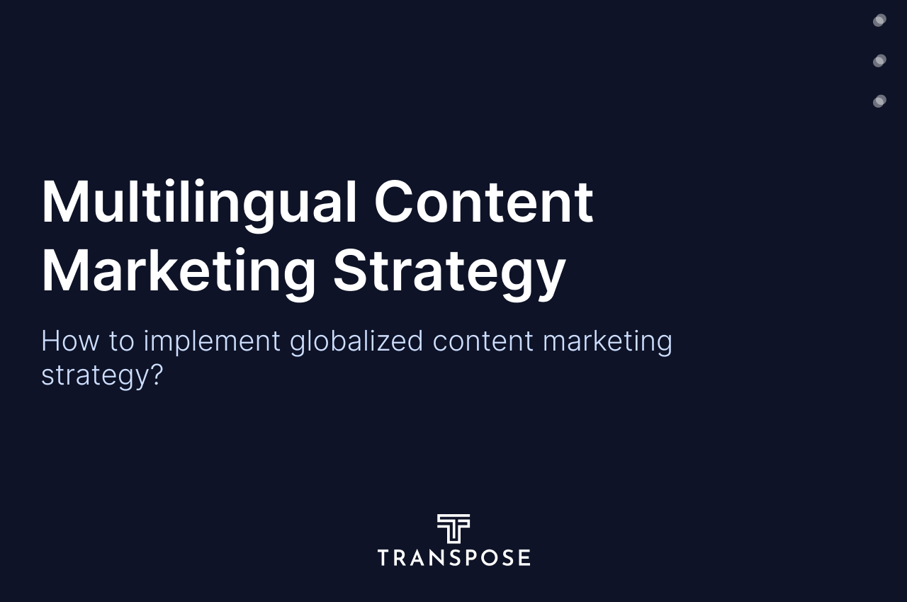 10 Ways to Implement Multilingual Content Marketing Strategy